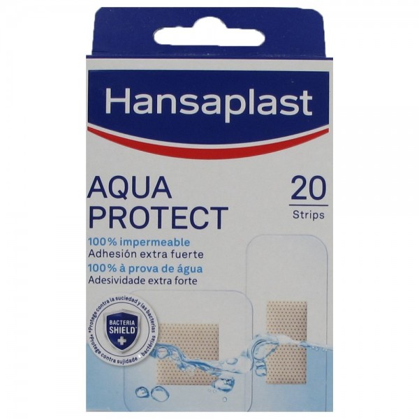 Hansaplast Aqua Protect Resistente Al Agua 20 Ud