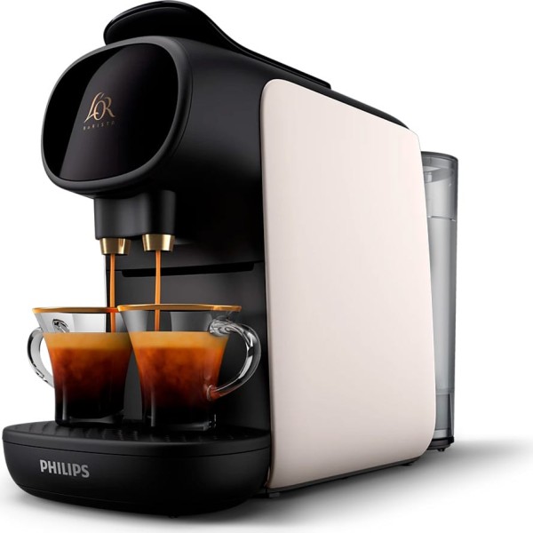 Philips l'or barista sublime blanco y negro / cafetera de cápsulas nespresso
