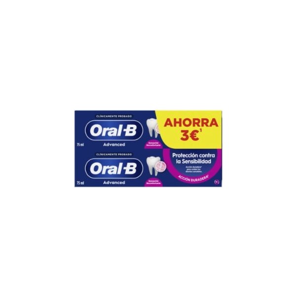 Oral B Sensibilidad y Encias Calm 2x75 ml Promo