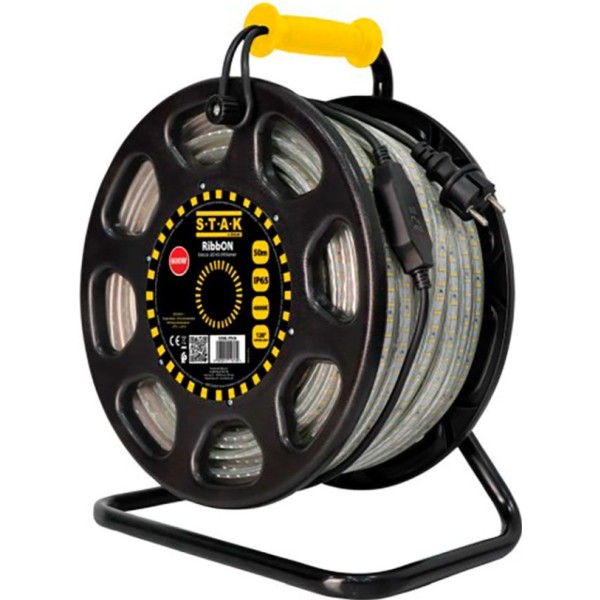 Tira de led ip65 50 m, 610 w, 4000 k luz día, en enrollador